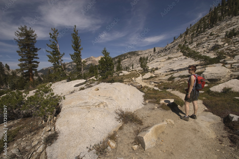 Trekking in the High Sierra - California - Stati Uniti