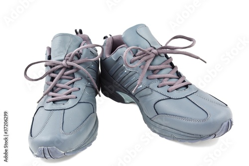 pair of sport shoe on a white background
