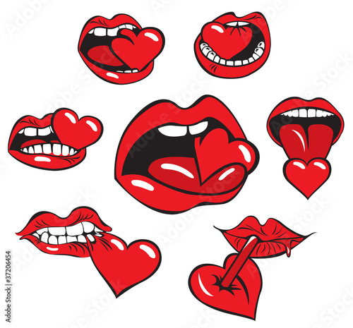 mouth eats the heart