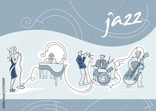 jazz blue