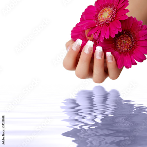Naildesign rosa