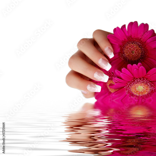 Nageldesign rosa