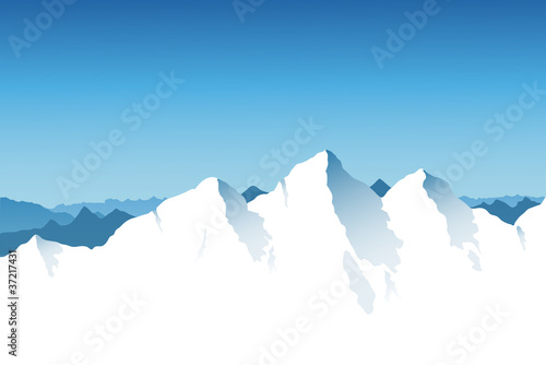 Mountain Range Background