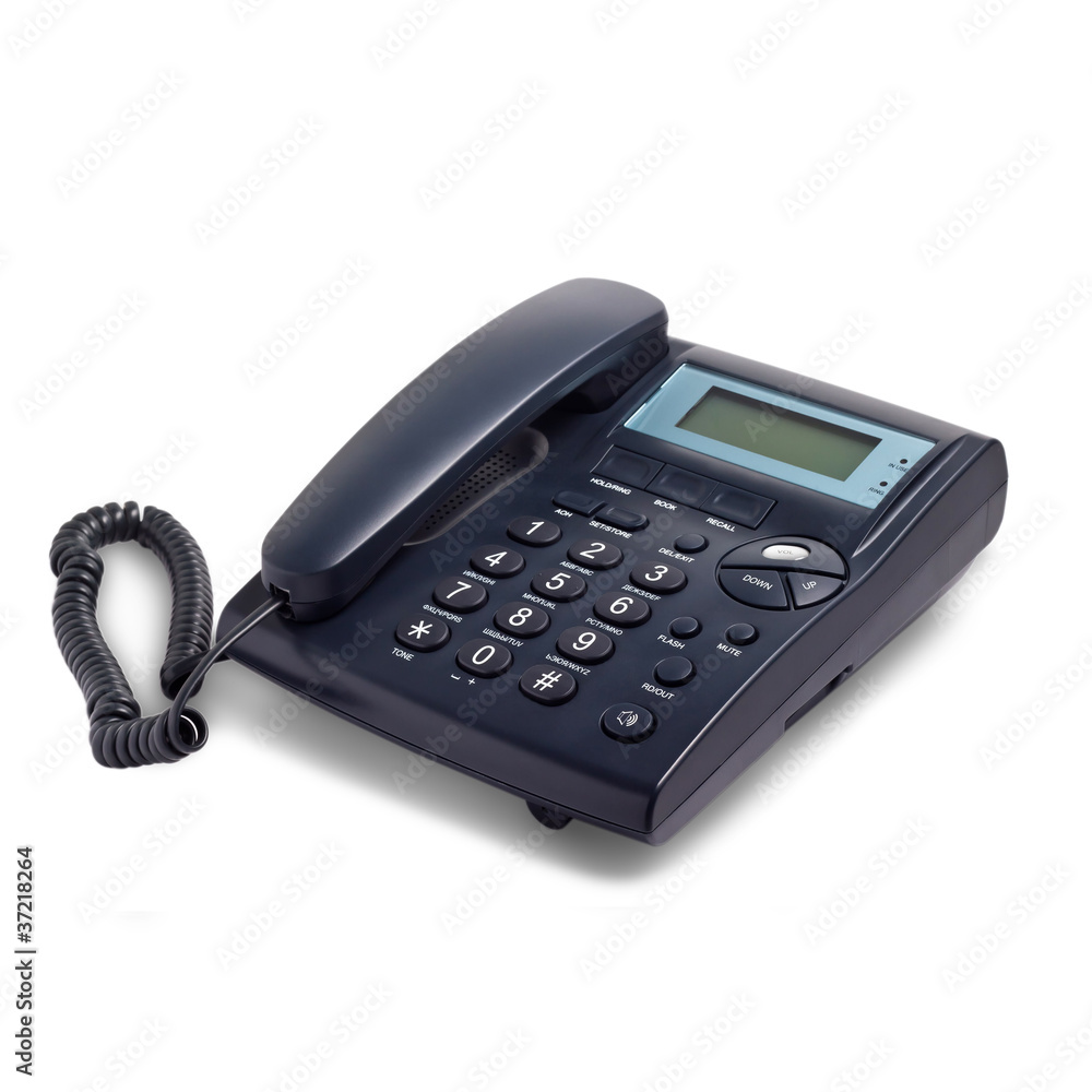 modern business phone isolated on white background modern business phone isolated on white background
