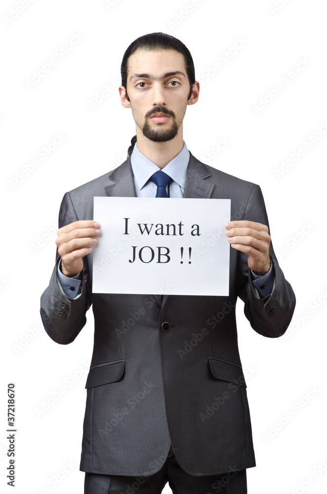 Man during the crisis Man during the crisis