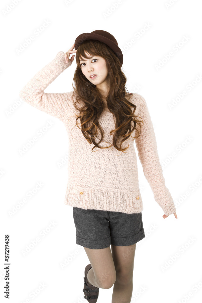 Beautiful young woman Beautiful young woman