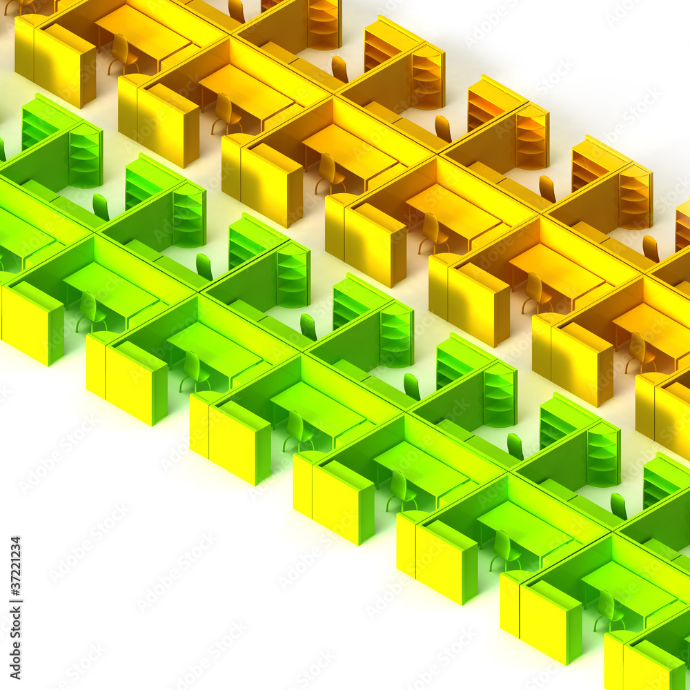 Stylized business incubator Stylized business incubator