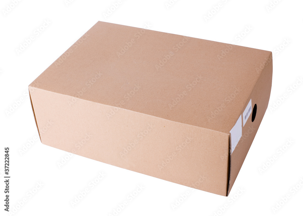 cardboard box carton container isolated on white background cardboard box carton container isolated on white background