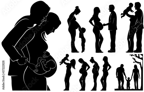parenthood silhouettes