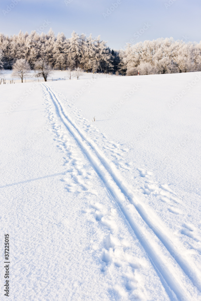 winter landscape, Czech Republic