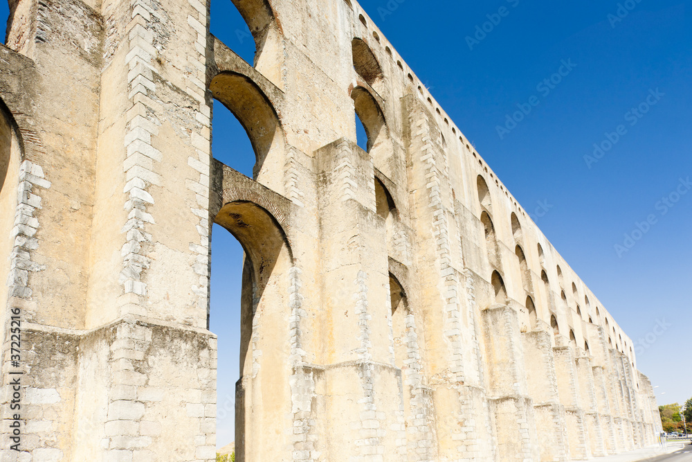 Elvas Aqueduct, Alentejo, Portugal