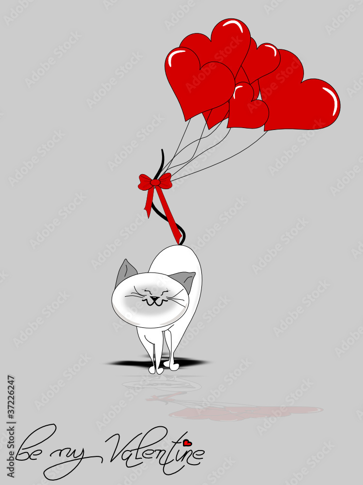 Valentinstagskarte Von Der Katze – Lustiges Geschenk Für Katzenliebhaber