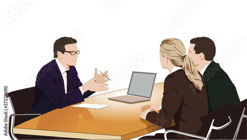 Beratung und Besprechung