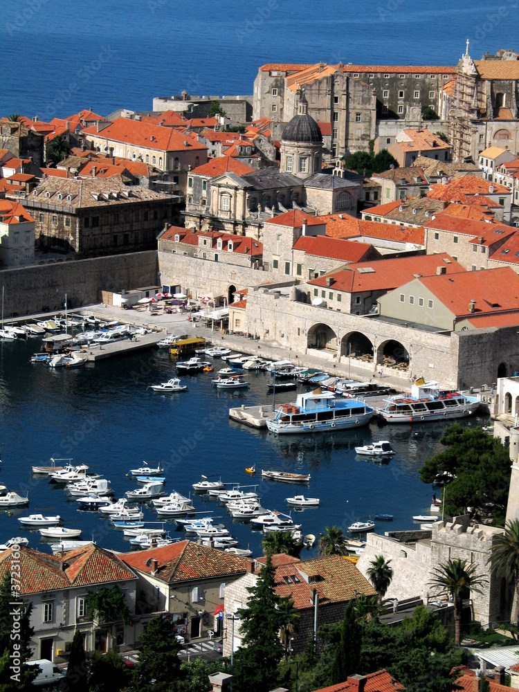 view on Dubrovnik