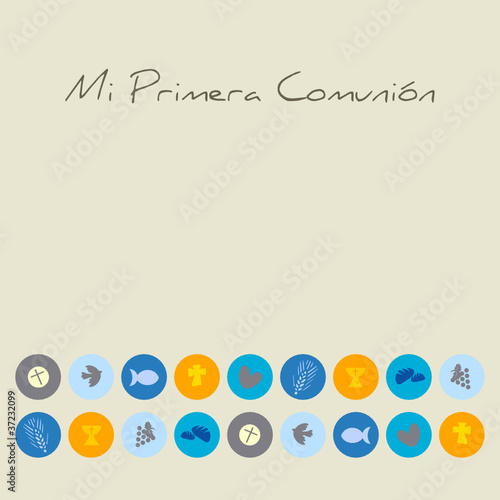 MI PRIMERA COMUNION
