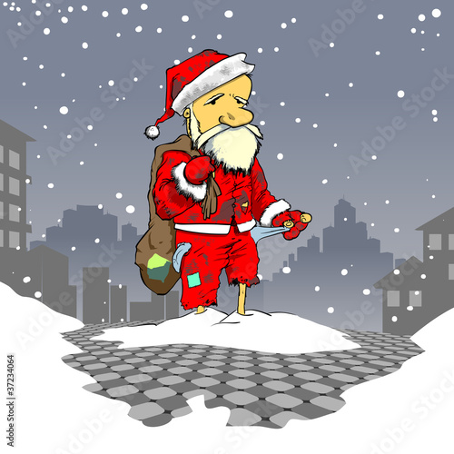 Poor, poor Santa