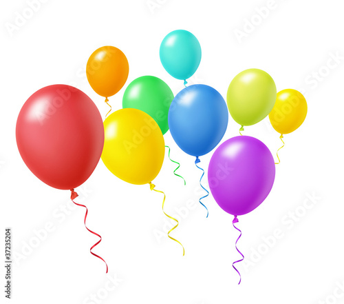 Bunte Luftballons