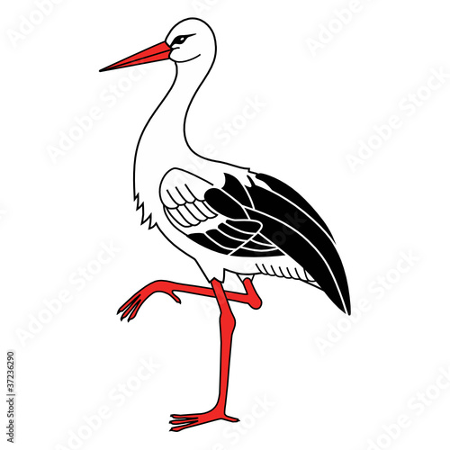 WEB ART DESIGN Cigogne Alsace Stork Cigne 0 photo
