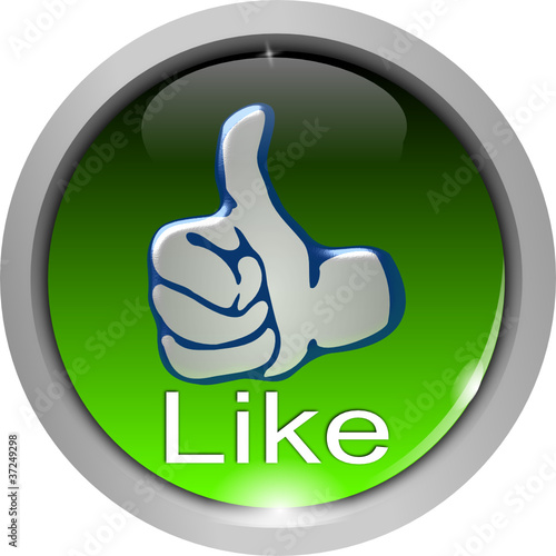 Button Daumen hoch