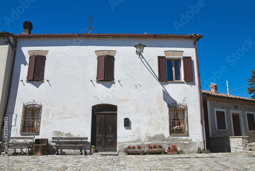 Typical house. Montebello. Emilia-Romagna. Italy. photo