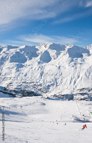 Ski resort Obergurgl. Austria