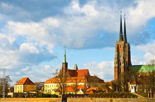 Wroclaw old city, Cathedral Island