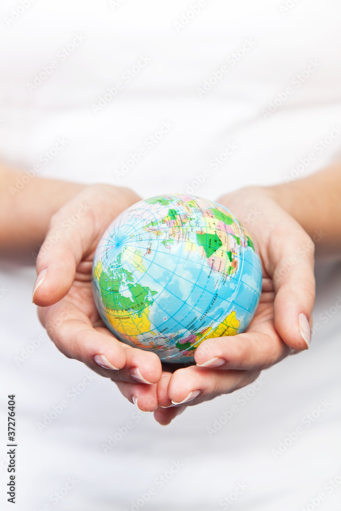 Hands holding the world Hands holding the world