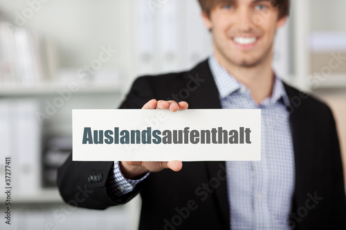 auslandsaufenthalt photo