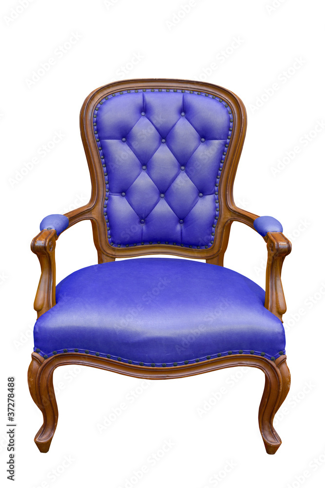 luxury armchair isolated on the white background luxury armchair isolated on the white background