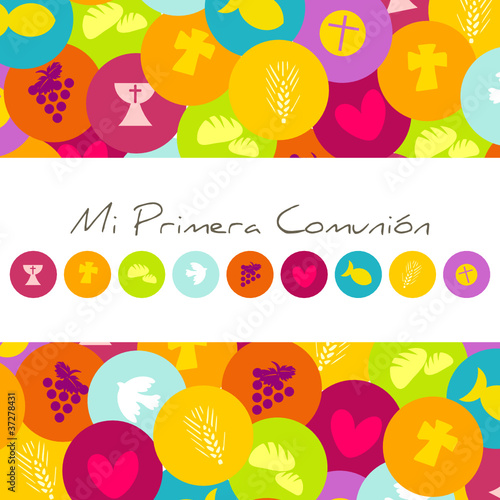 MI PRIMERA COMUNION