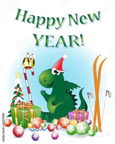 xmas_drache