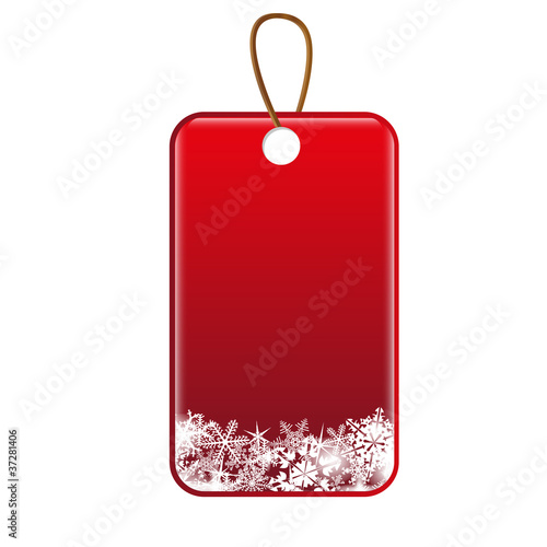 Cartellino Rosso Natale