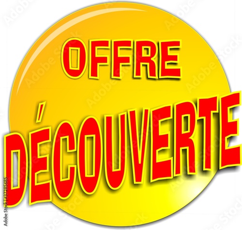 bouton offre découverte