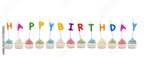 Happy Birthday Muffins