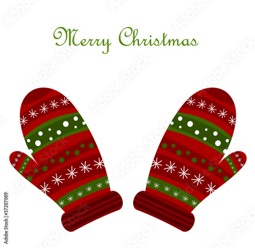 Christmas gloves