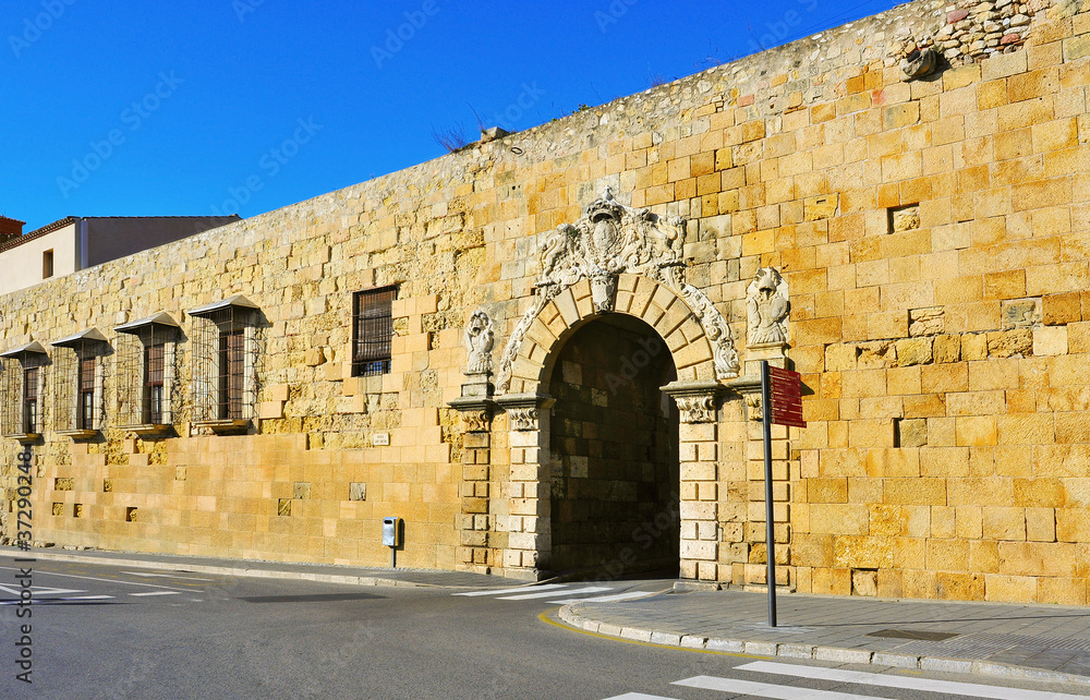 Portal de Sant Antoni in the Wall of Tarragona, Spain