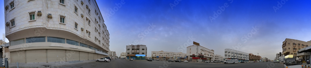Fototapeta premium street in south jeddah