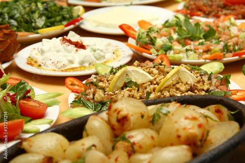 Naklejka yemek masası
