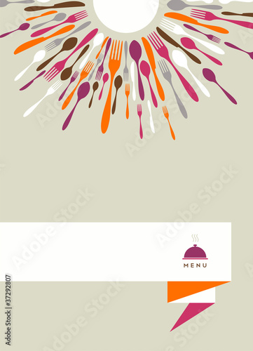 Restaurant menu background