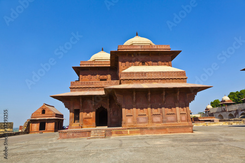 famous old city of Fatehpur Sikri, India.