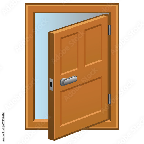 Door opened