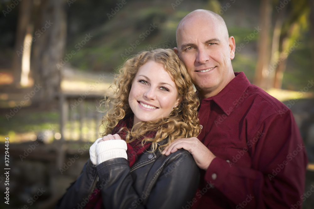 Loving Daughter and Father Portrait Loving Daughter and Father Portrait