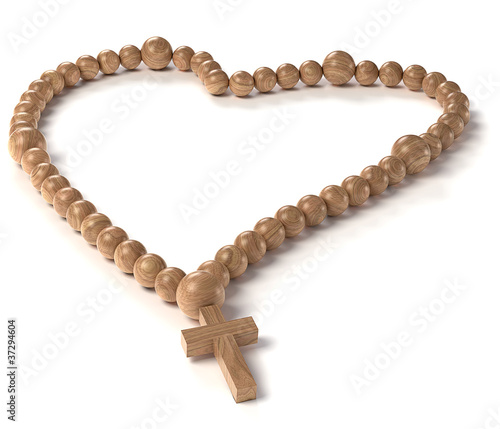 Love and Religion: chaplet or rosary beads