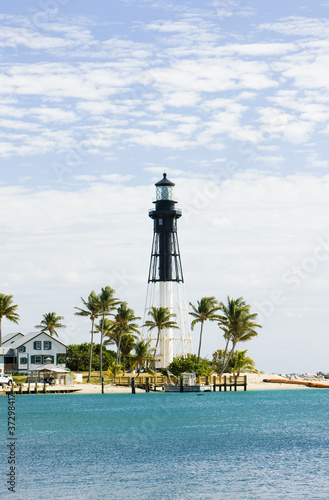 Hillsboro Lighthouse, Pompano Beach, Florida, USA photo