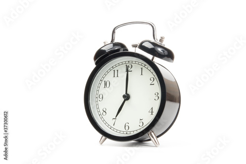 Alarm Clock isolated on the white background