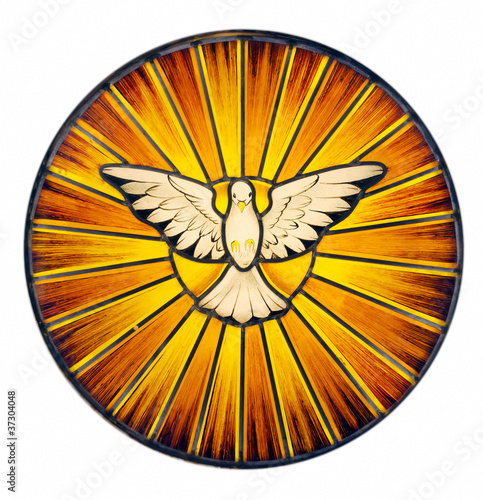 Holy Spirit Stained Glass