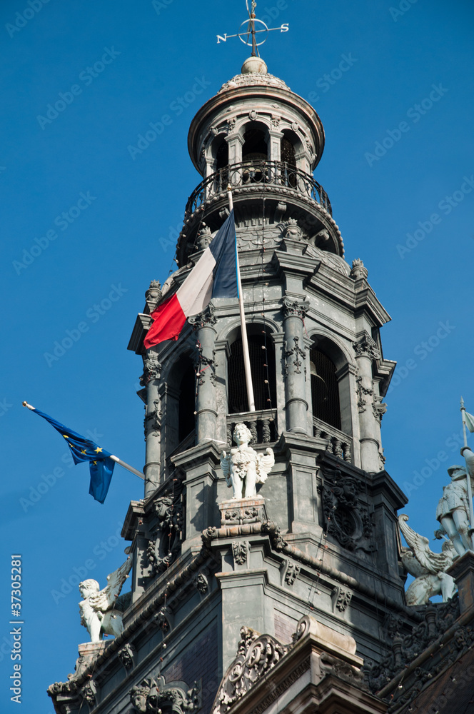 clocher hôtel de ville de Paris