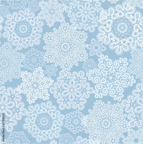 Background  with  stylized  Christmas  snowflake