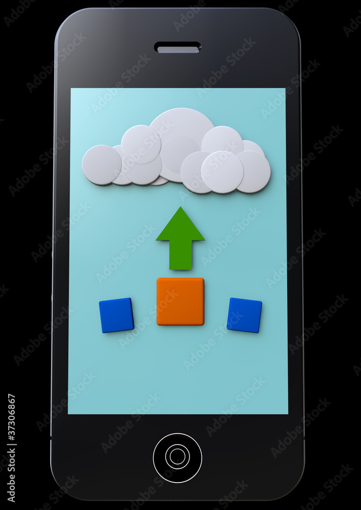 Handy mit Upload in eine Cloud Handy mit Upload in eine Cloud