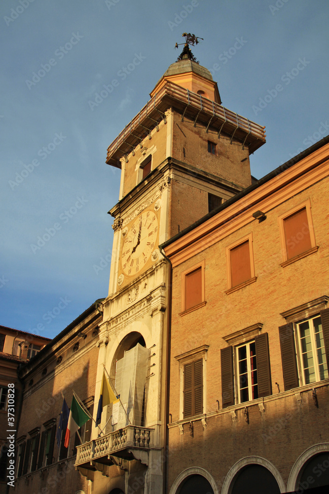 Modena, torre del palazzo Ducale